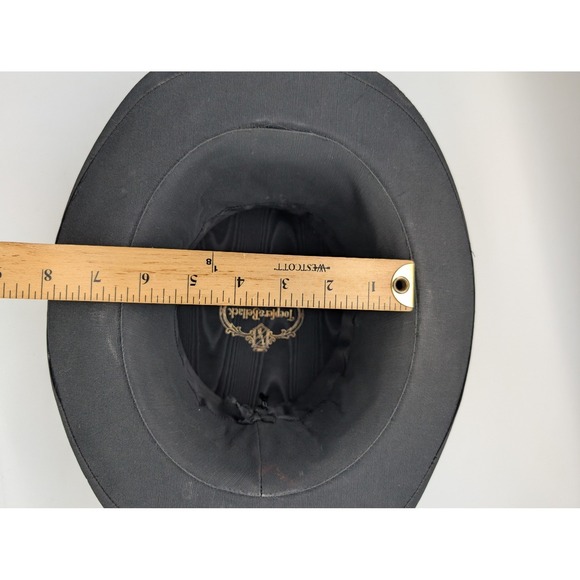 Vintage Toepfer & Bellack Milwaukee Collapsible Top Hat Black Silk Opera Gibus - Picture 5 of 6